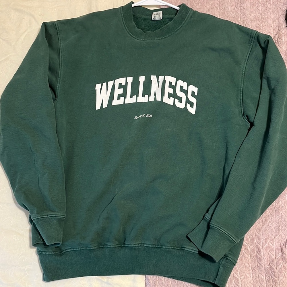 Sporty and rich wellness sweatshirt